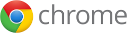 the Google Chrome Logo.