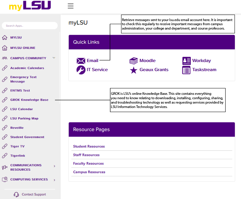 New moodle update with some descriptions.